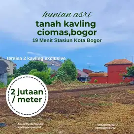 JUAL TANAH KAVLING CIOMAS, SIAP BALIK NAMA SHM
