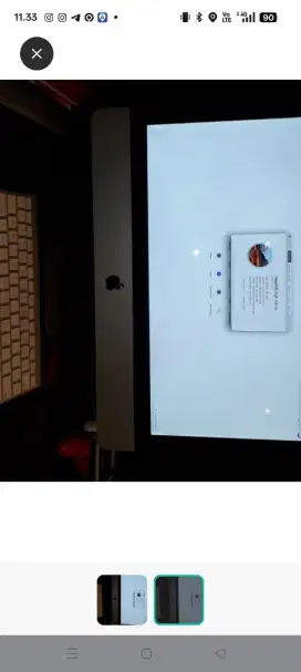 Dijual Imac mid 2011 no box only charger and barangnya
