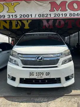 (Dp 20jt) TOYOTA VELLFIRE V 2.5 A/T 2012
