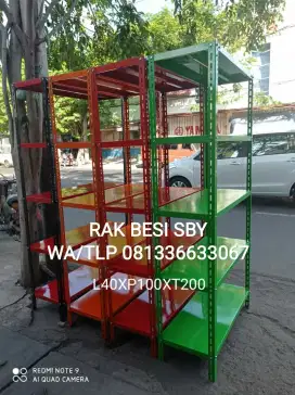 RAK BESI SIKU LUBANG SERBAGUNA