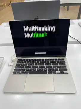 KREDIT MACBOOK AIR M2 13 inch PROMO BUNGA 0% + GRATIS 2x CICILAN