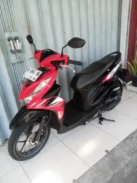 Honda Beat 2023 Merah Hitam
