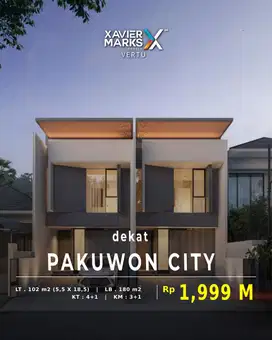 Rumah Baru, Mewah dan Lokasi Favorit, Dekat Pakuwon City, SBY