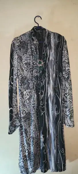 Tunik bahan licin