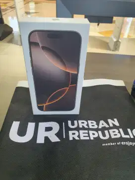 Iphone 16 pro 128gb dessert garansi ibox 1 tahun segel green peel