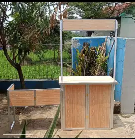 Booth Lipat Berkualitas (Tersedia meja kompor)