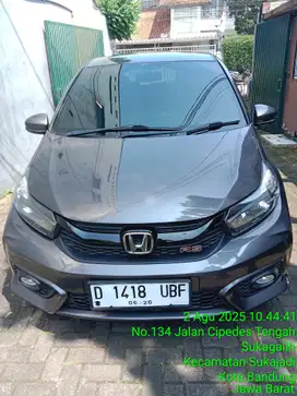 BRIO RS AT PAJAK 1TAHUN FREE PROGRESIF