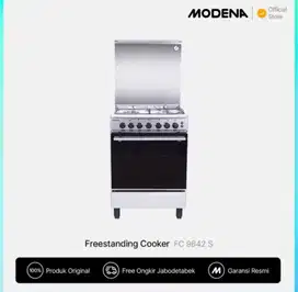 Kompor oven freestanding modena fc 9642 s 60cm