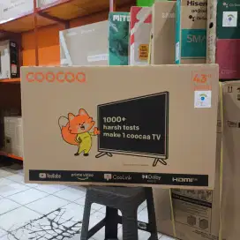 COOCAA SMART TV 43INCH PROMO TERBATAS GARANSI RESMI BISA KREDIT