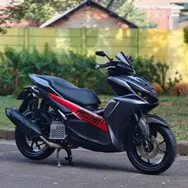 YAMAHA AEROX 155 R 2021 GREY KM 17K PAJAK PANJANG GASPOL