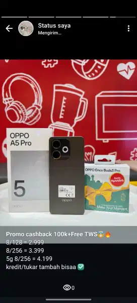 OPPO A5 PRO DISKON 100K‼️