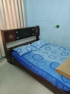Ranjang kayu jati dikasih bonus ranjang kayu jati juga