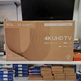 TCL GOOGLE TV 43INCH 4K UHD PROMO BISA KREDIT TANPA DP