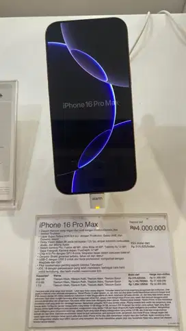 CICILAN IPHONE 16 PRO MAX BUNGA RENDAH S/D 0%