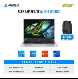 ACER Aspire Lite AL14 31P C6DD Intel N100 8/512GB SSD W11 WUXGA IPS
