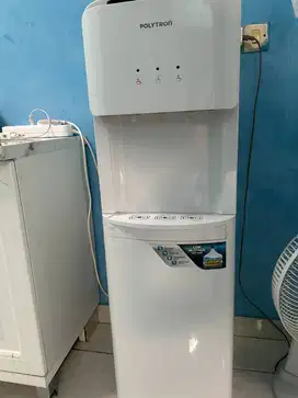 Dijual dispenser polytron, galon bawah, lengkap air dingin & panas