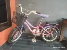 Sepeda anak-anak warna pink