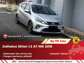 [ LOW KM ] Daihatsu Sirion 1.3 AT Silver 2018/2019