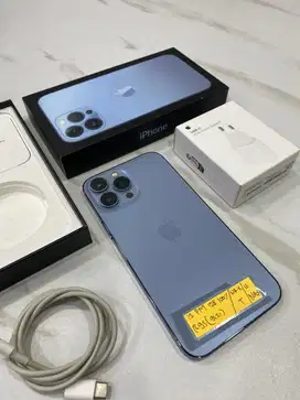 IPHONE 13 PRO MAX 128GB BLUE FULLSET INTER PERMANENT 2ND