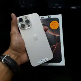 iPhone 16 PM 512gb iBox resmi second