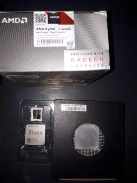 Ryzen 3 3200G full box+fan nota garansi on 2026