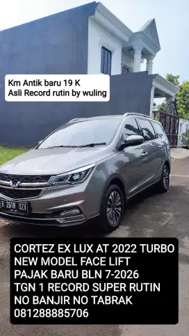 CORTEZ EX+ LUXURY AT 2022 KM 19 K ASLI PAJAK PANJANG 1THN TANPA CACAT