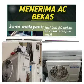 Terima ac bekas rusak