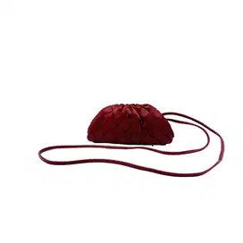 Bottega Veneta Interciatto Nano Bag - Bordeaux