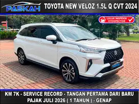 Km=7rb Bunga=4.5% TAX-JULI 2026 GENAP TOYOTA NEW VELOZ 1.5L Q 2024