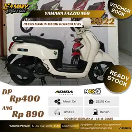 YAMAHA FAZZIO NEO 2022 LIKE NEW