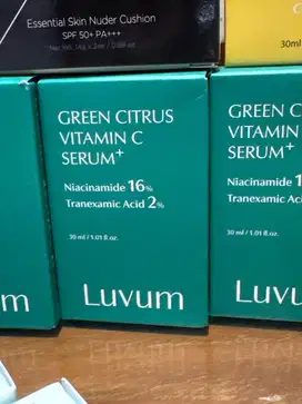 skincare Luvum hijau