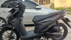 Honda Beat Deluxe CBS ISS Hitam Doff Gen 2