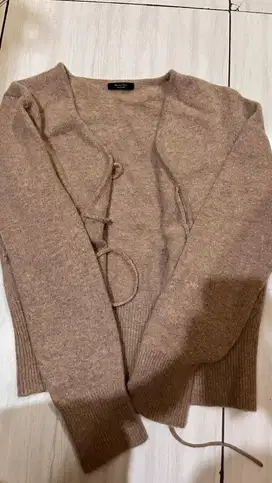 cardigan bulu lengan panjang