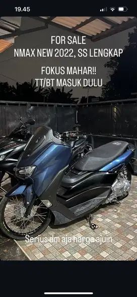 Nmax new 2022 pemkaian pribadi