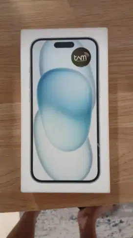 Jual slow iphone 15 128GB Blue