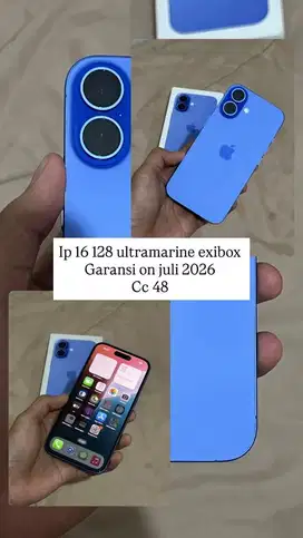 Iphone 16 128 ultramarine exibox