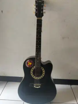 gitar akustik jadul allegro