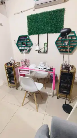 Perlengkapan Nailist, Eyelash, Lashlift, Browber. Siap buka salon