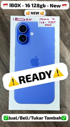 Iphone 16 128gb Biru