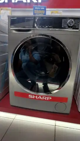 Sharp Mesin cuci pintu depan