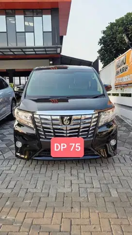 Alphard G 2.5 At 2016 KM Low Hitam Istimewa