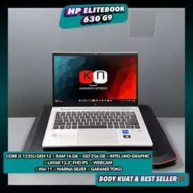 Hp Elitebook 630 G9 Core i5 1235U Gen12 Ram 16GB/256GB Layar Fhd Ips