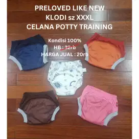 PRELOVED KLODI CELANA POTTY TRAINING