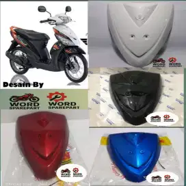 Panel Atau Tameng Depan Yamaha Mio J Warna Hitam Putih Merah Biru