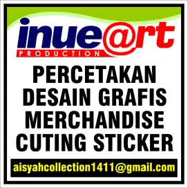Percetakan - Desain Grafis - Merchandise - Dll