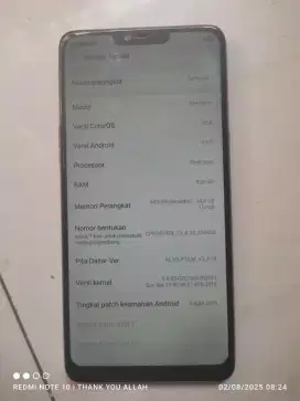 Oppo f7 ram 4/64 hp z