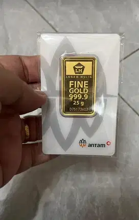 LM Antam Certieye 25gr & 10gr