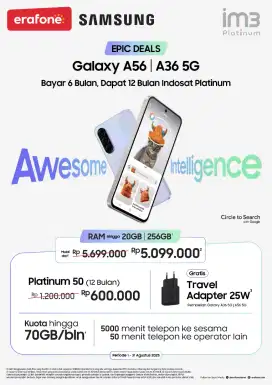 SAMSUNG GALAXY A36 DAN A56