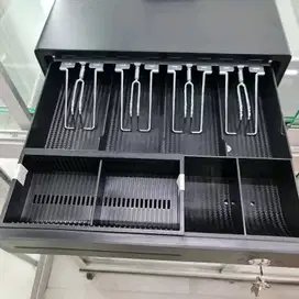 laci uang kasir merk VSC bahan metal ringan konek printer 58mm