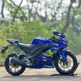 YAMAHA R15 V3 MOVISTAR BIRU 2018 KM 17K PAJAK PANJANG SUPER MULUS